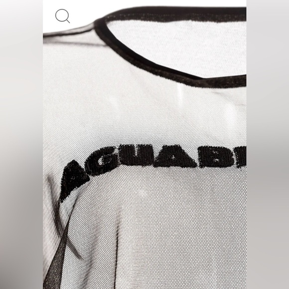 Agua Bendita Thera Streetwear Mesh Oversized Shirt Top Size Small Medium NWT - Picture 3 of 6